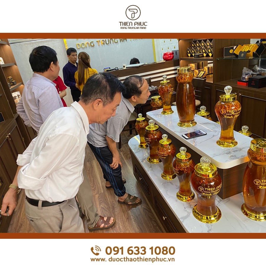Lễ khai trương showroom đông trùng hạ thảo Thiên Phúc tại Bắc Giang thành công tốt đẹp