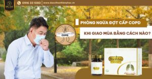 Những biện pháp giúp ngăn ngừa đợt cấp COPD lúc giao mùa