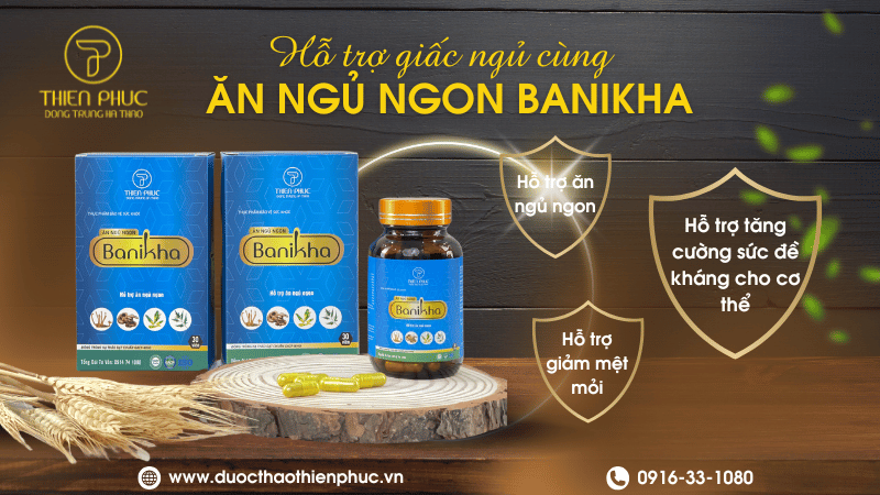 Banikha Thực Phẩm Hỗ Trợ Giấc Ngủ