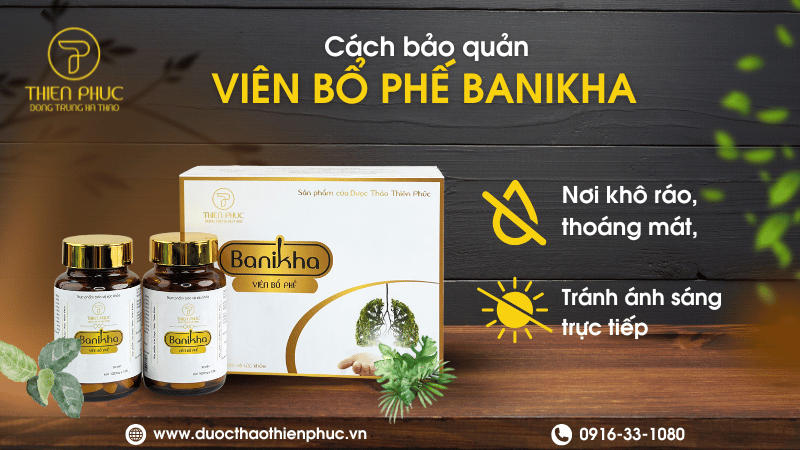 Bảo Quản Viên Bổ Phế Banikha