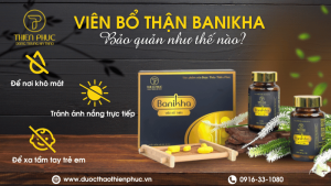 Bảo Quản Viên Bổ Thận Banikha