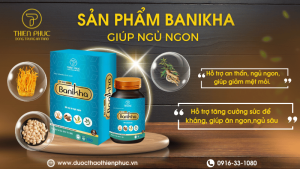 Sản Phẩm Banikha Cho Giấc Ngủ