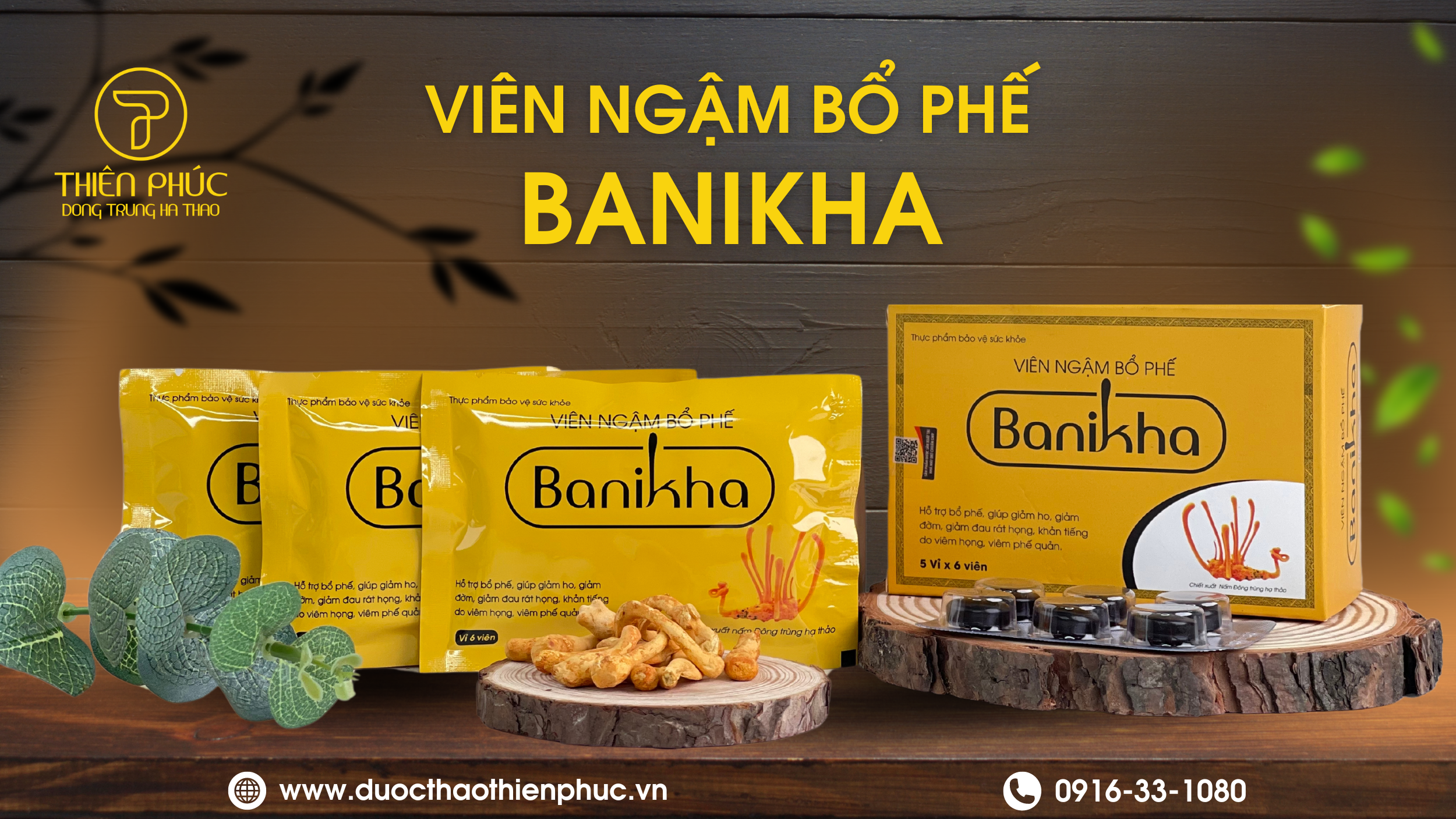 Viên Ngậm Banikha Bổ Phế: Sức Khỏe Cho Đường Hô Hấp