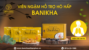 Viên Ngậm Hỗ Trợ Hô Hấp Banikha