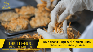 BỘ 3 NGUYÊN LIỆU QUÝ TỪ THIÊN NHIÊN Chăm sóc sức khỏe gia đình