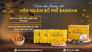 Banikha Giúp Làm Dịu Họng