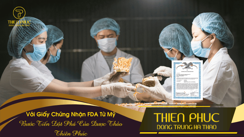 Bước Tiến Đột Phá Của Dược Thảo Thiên Phúc: Với Giấy Chứng Nhận FDA Từ Mỹ