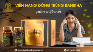 Đông Trùng Hạ Thảo Giảm Mệt Mỏi Banikha