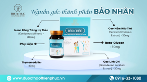 Nguồn Gốc Thành Phần Bảo Nhân Và Lợi Ích Đối Với Sức Khỏe