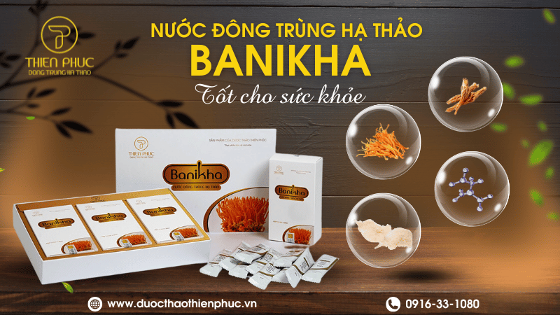 Nước Banikha Đông Trùng Hạ Thảo Chính Hãng