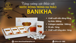 Nước Đông Trùng Hạ Thảo Tăng Cường Sức Khỏe