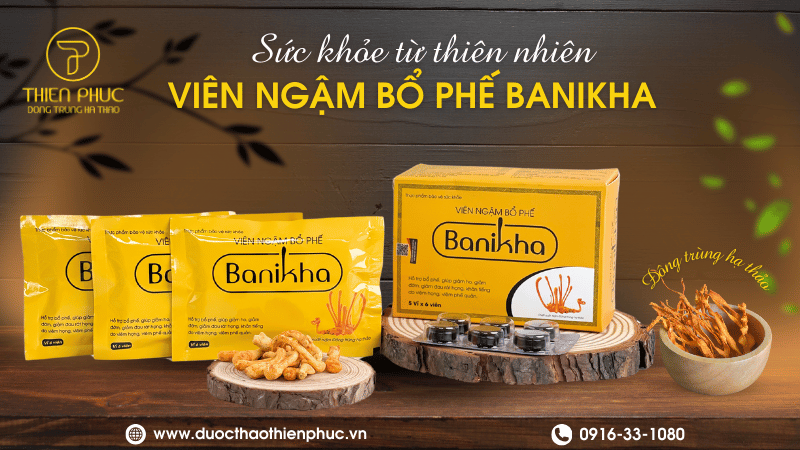 Sức Khỏe Từ Thiên Nhiên Với Viên Ngậm Bổ Phế Banikha