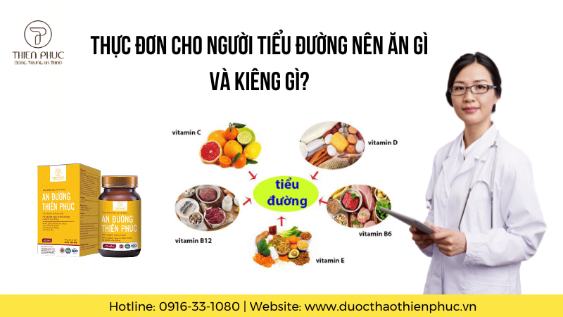 Thực Đơn Cho Người Tiểu Đường Nên Ăn Gì Và Kiêng Gì?