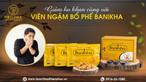 Viên Ngậm Banikha Giảm Ho Khan