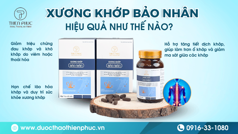 Hiệu Quả Của Bảo Nhân Với Xương Khớp