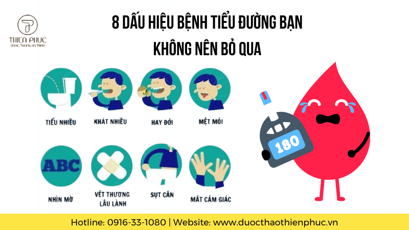 8 Dấu Hiệu Bệnh Tiểu Đường Bạn Không Nên Bỏ Qua