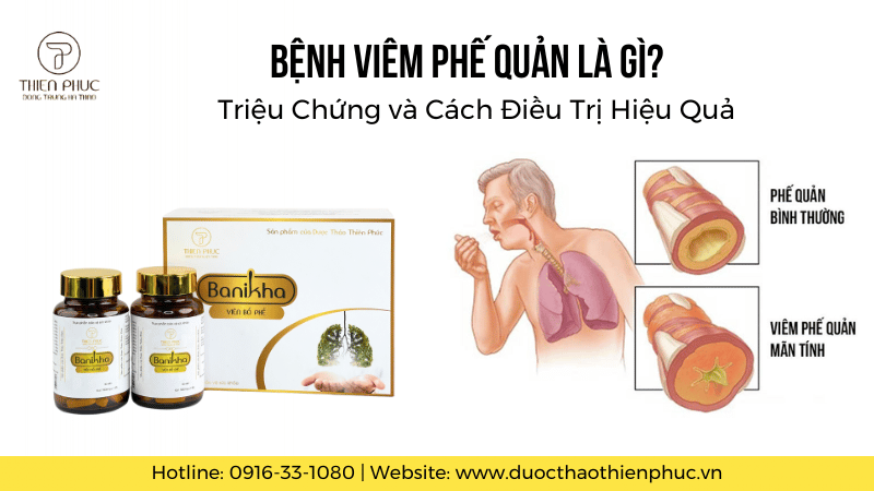 Bệnh Viêm Phế Quản Là Gì?