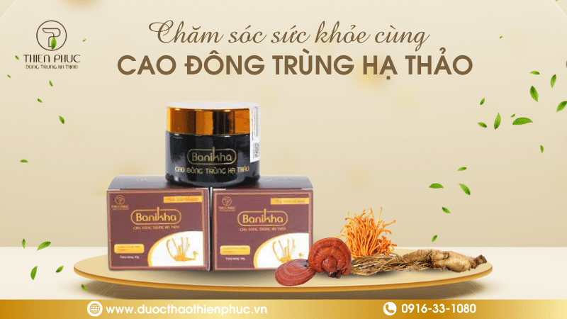 Thực Phẩm Bổ Sung Banikha Đông Trùng Hạ Thảo