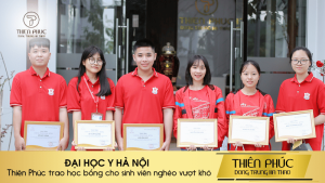 Trao Học Bổng Ý Nghĩa Cho Sinh Viên Nghèo Vượt Khó Tại Đại Học Y Hà Nội