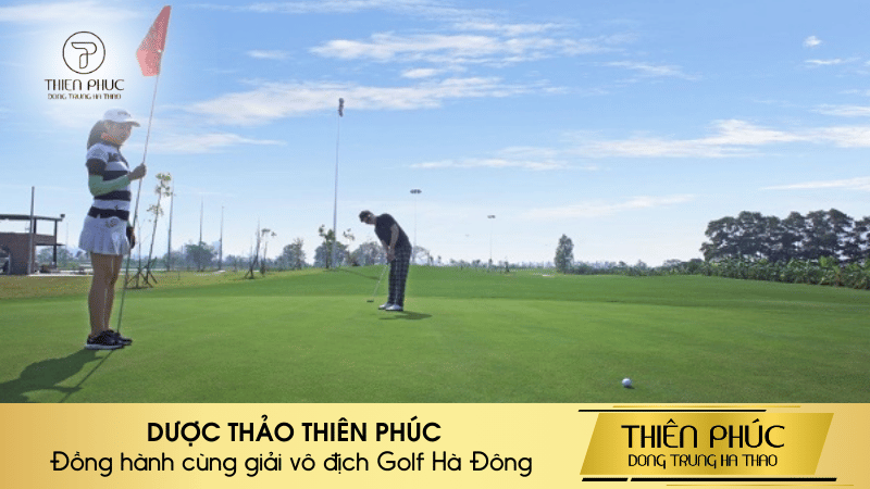 Đơn Vị Dược Thảo Thiên Phúc Đồng Hành Cùng Giải Vô Địch Golf Hà Đông 2019