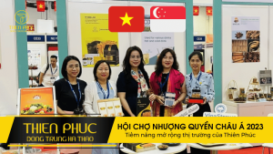 HỘI CHỢ NHƯỢNG QUYỀN CHÂU Á 2023 Tiềm năng mở rộng thị trường của Thiên Phúc