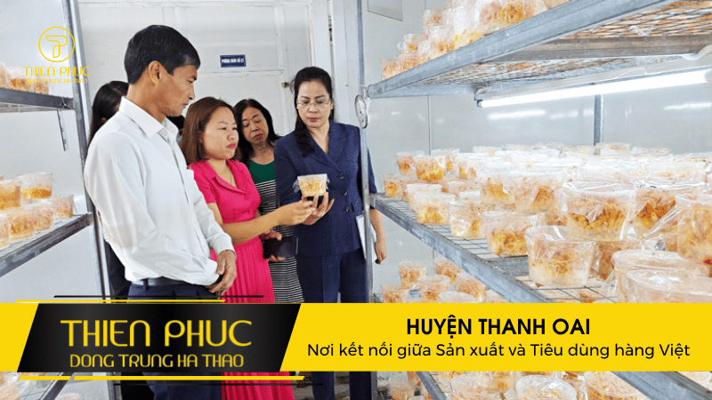 HUYỆN THANH OAI Nơi kết nối giữa Sản xuất và Tiêu dùng hàng Việt