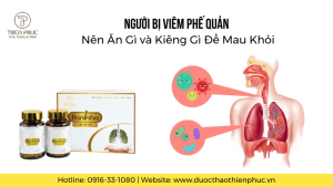 Người Bị Viêm Phế Quản Nên Ăn Gì và Kiêng Gì Để Mau Khỏi