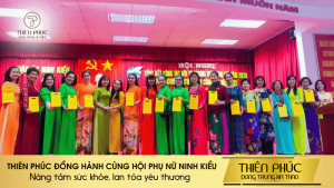 THIÊN PHÚC ĐỒNG HÀNH CÙNG HỘI PHỤ NỮ NINH KIỀU