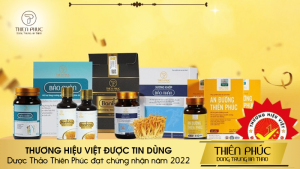 Thiên Phúc Đạt Chứng Nhận “Thương Hiệu Việt Được Tin Dùng” Năm 2022