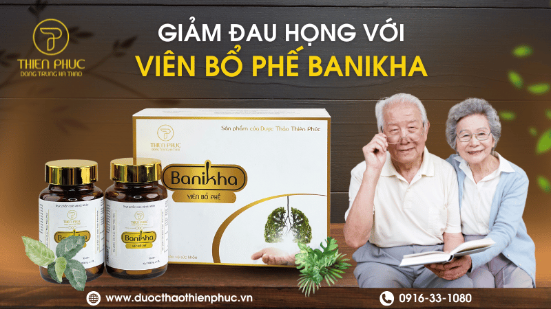 Viên Bổ Phế Giảm Đau Họng