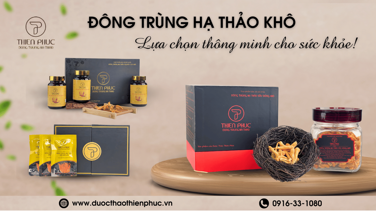 Thành phần có trong Đông Trùng Hạ Thảo Khô