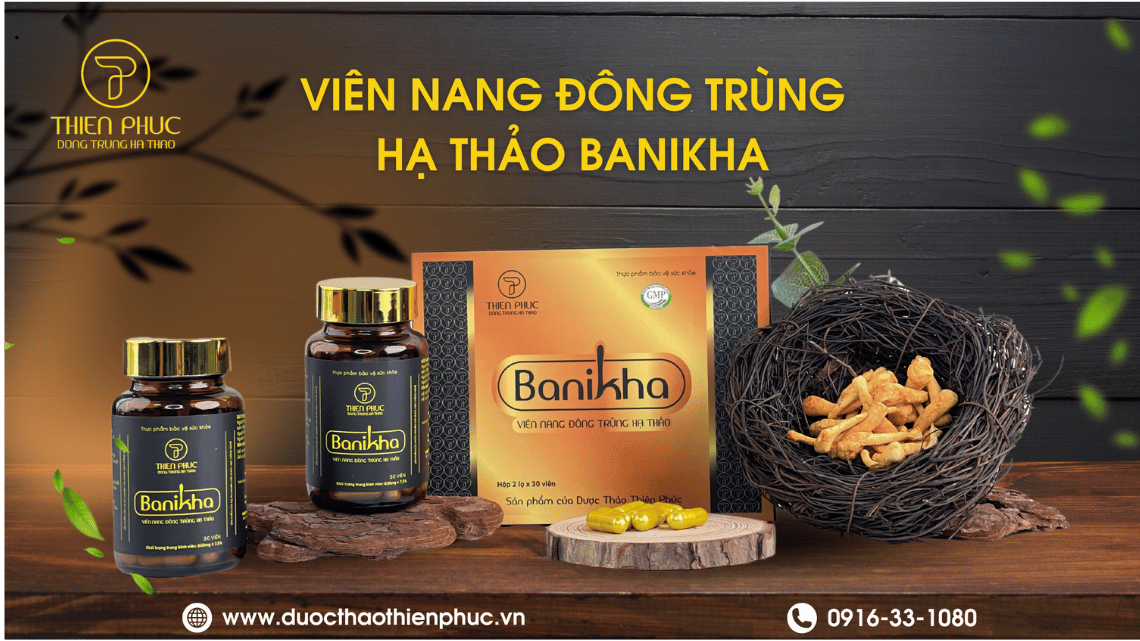 Viên nang đông trùng hạ thảo Banikha